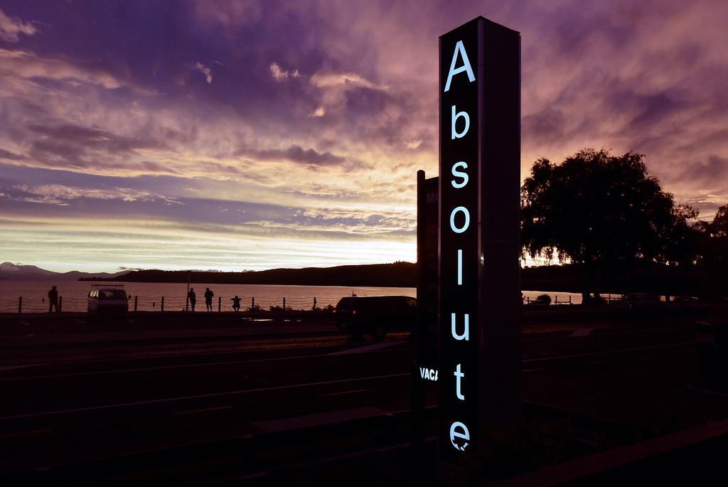 Absolute Lake View Motel Lago Lago Taupo Exterior foto